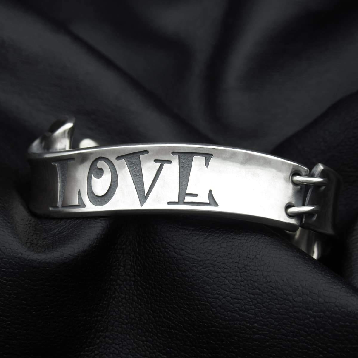 ラットレース - Separated Ribbon Bracelet L / LOVE – RAT RACE